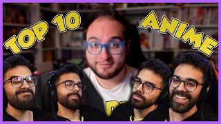 Dario Moccia reagisce alla TOP 10 ANIME di @cavernadiplatone