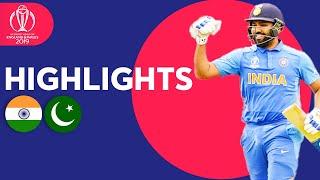 Rohit Sharma Hits 140  India v Pakistan - Match Highlights  ICC Cricket World Cup 2019