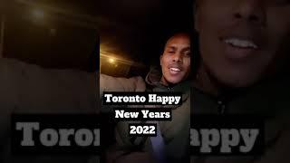 Happy New Year 2022 Canada Toronto 