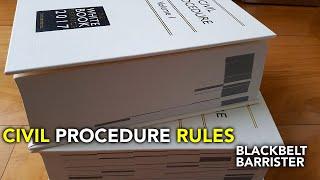 Understanding the Civil Procedure Rules  BlackBeltBarrister