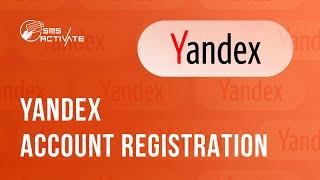 Registration in Yandex WITHOUT A PHONE NUMBER Virtual number for Yandex