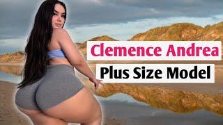 Clemence Andrea  Curvy Model  Plus Size Model  Bio & Facts & Updates