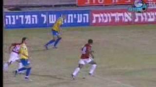גול של בונפלד נגד הפועל חיפה 2-1 למכבי מחזור 5 עונת 20042005
