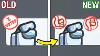 Among Us new VOTE SYSTEM - new VENT CLEAN UPDATE evolution - ROADMAP vs SUBMERGED MAP