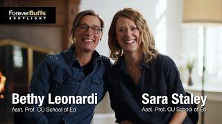 Women Who Lead - Bethy Leonardi MEdu’08 PhD’14 and Sara Staley PhDEdu’14