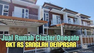 jual Rumah Cluster onegate dekat RS Dokter Sanglah Kampus Udayana Denpasar Bali