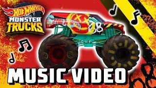 Live Fast Crush Hard  ft. Monster Truck DEMO DERBY Official MUSIC VIDEO   Hot Wheels