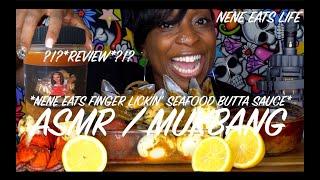 NENES EATS FINGER LICKIN SEAFOOD BUTTA SAUCE  *REVIEW* MUKBANG