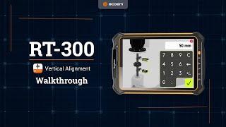 6  RT-300 - Shaft Alignment Application - Vertical Machine Imperial  ACOEM