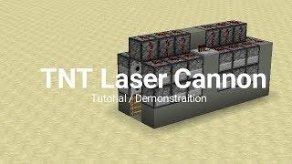 TNT Laser Cannon New Redstone Cannon Tutorial