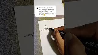 tanda tangan #tandatangan #signature #simplesignature #autograph #art #shortsvideo #signatures