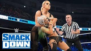 Zelina Vega vs. Lacey Evans — Money in the Bank Qualifying Match SmackDown Highlights June 2 2023