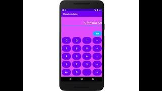 Serafina Panagiotaki - Calculator for Android app - demo emulator