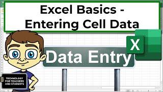 Excel Basics - Entering Cell Data