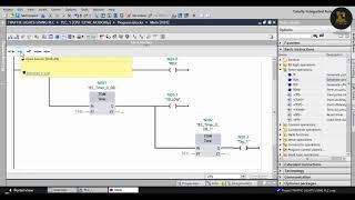 Traffic Lights Using PLC Programming TIA PORTAL V-13plc#siemens#tia #robotics #scadaprogramming