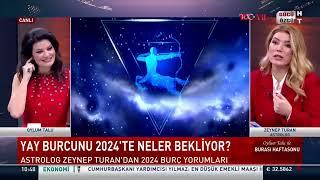 ZEYNEP TURAN TWİTBURC  OYLUM TALU İLE HAFTA SONU  BURÇLARI 2024TE NELER BEKLİYOR?