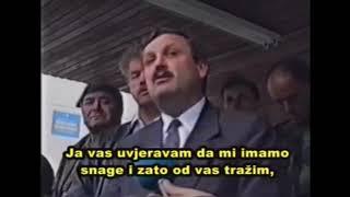 Milan Martić govor u Grahovu 27.07.1995.