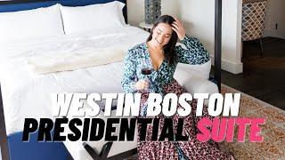 Westin Copley Presidential Suite Tour - Boston Luxury Hotel Stay - JQLouise Staycation Room Tour