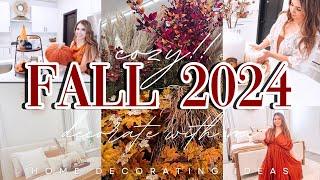 FALL 2024  CLEAN AND DECORATE WITH ME  DECORATING IDEAS