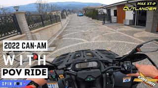 2022 CAN-AM OUTLANDER MAX XT-P 1000 - POV Test Ride Binaural Audio