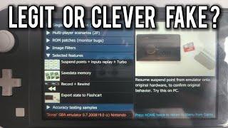 Is this Leaked GBA emulator for the Switch REALLY made by Nintendo ?  MVG