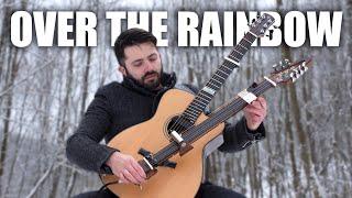SOMEWHERE OVER THE RAINBOW played on Reversed Slide Neck Acoustic Guitar - Luca Stricagnoli