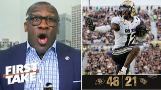 FIRST TAKE  Travis Hunter is GOOD enough to buck Heisman trends - Shannon on Colorado dominate UCF