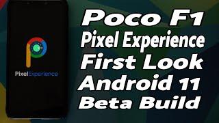 Poco F1  Official Pixel Experience Features  Android 11  Beta Build  First Look