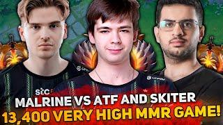 13400 VERY HIGH MMR GAME MALRINE on MONKEY KING vs AMMAR THE F and SKITER