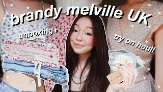 Huge Brandy Melville UK HAULReview*unboxing + try on haul*  Summer Edition