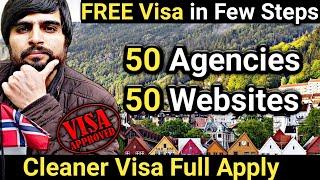 FREE Agencies Giving Visas  How to Apply Norway Work Visa Online  Jobs in Europe  Schengen Visa