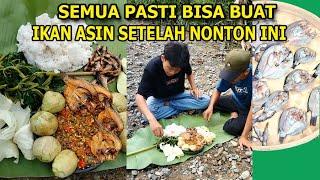 Langsung Masak-masak Begini Cara membut ikan asin sendiri sampai jadi