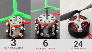 All Model of BLDC Motor  Making a Powerful Brushless Motor  3 6 24 pole Motors