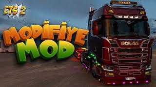 Tuning And V8 Open Pipe Sound Mod 1.46  Euro Truck Simulator 2