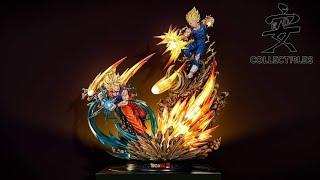 Insane KD Goku vs Majin Vegeta 14 Diorama Preview