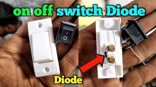 on off switch diode ideas   1N4007 Diode Experiment  Electronics Verma