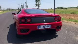 Ferrari 360 Modena F1 start up sound orbisoud exhaust