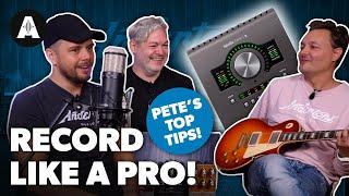 How To Record Guitar - Danish Petes Top Tips