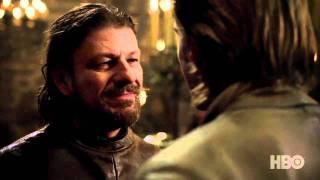 HBOs A Game of Thrones Ned and Jaime meet — TheOneRing.net