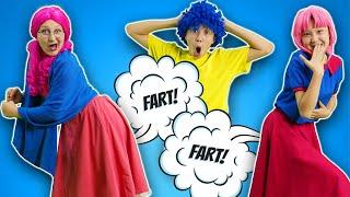 We Are a Gassy Poopy Family  The Funny Fart Family - Nursery Rhymes & Kids Songs  Hahatoons Songs