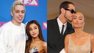 Pete Davidson’s Dating History Ariana Grande Kim Kardashian & More