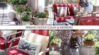 PATIO REFRESH  OUTDOOR CLEANING  GARDENING