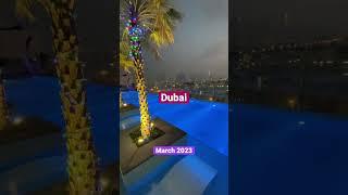 Dubai - seen from the rooftop pool of the Aloft Al Mina hotel