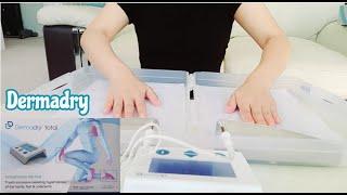 Dermadry Iontophoresis Machine  How to Treat Sweaty Hands  Hyperhidrosis at Home Day 01