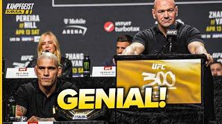 EINFACH LEGENDÄR Die UFC 300 Pressekonferenz hat abgeliefert