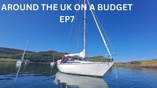 Ep7 Sailing around the UK  We leave Mallaig and head west to Canna were we go swimming in the sea