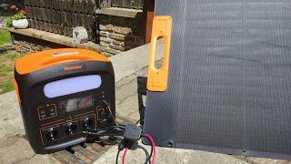 Newsmy N1200P Portable power station & 210W Solarpanel LL-YT210W - TestProduktvorstellung