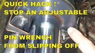 Quick Hack Bobcat E 50 Excavator Boom Lift Cylinder Gland Nut Removal