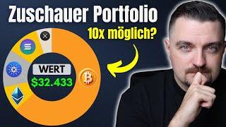 10x mit diesem Krypto Portfolio? Portfolio Analyse