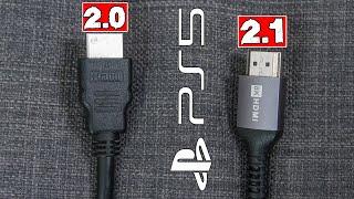 HDMI 2.1 vs 2.0 for PS5  UPGRADE NECESSARY OR NOT?